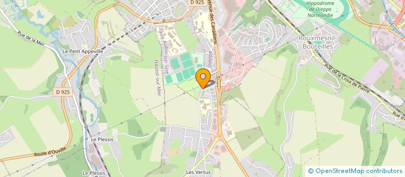 localisation de l'entreprise ELECTRODOM SA  SAINT-AUBIN-SUR-SCIE