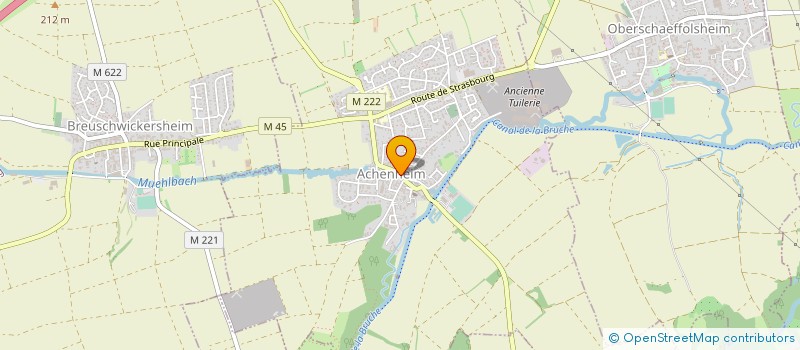 localisation de l'entreprise ELECTROHM  ACHENHEIM