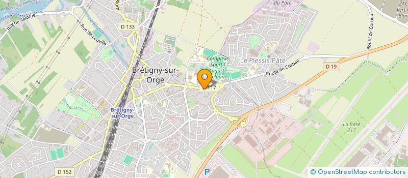 localisation de l'entreprise ELECTROKAROU à BRETIGNY-SUR-ORGE