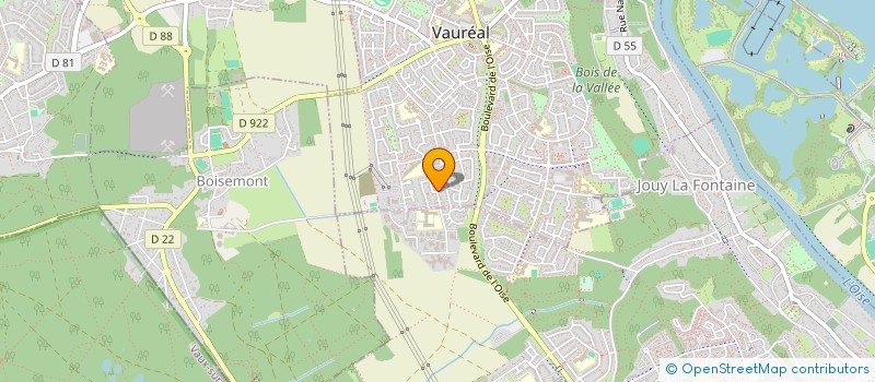 localisation de l'entreprise ELECTROLEAF à VAUREAL