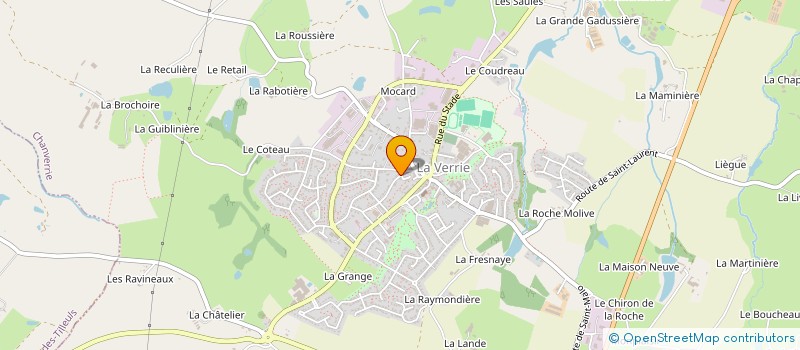 localisation de l'entreprise ELECTROLIB à CHANVERRIE