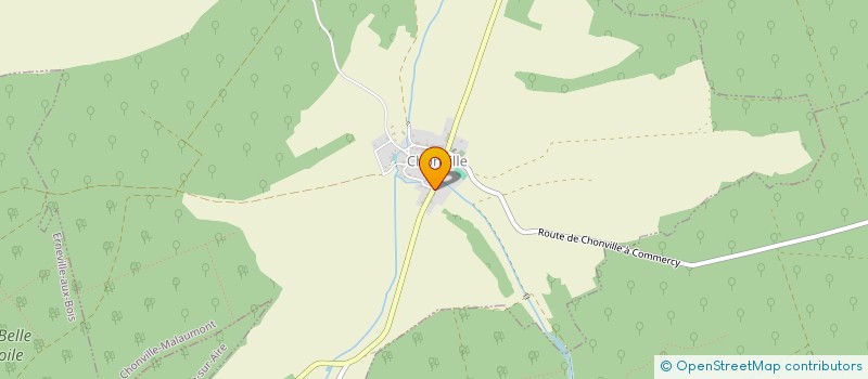 localisation de l'entreprise ELECTROLIBRE PRODUCTIONS à CHONVILLE-MALAUMONT