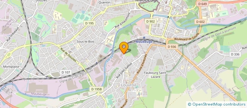 localisation de l'entreprise ELECTROLISSE  LOUVROIL