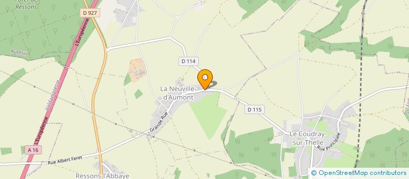 localisation de l'entreprise ELECTROLUZ  LA DRENNE