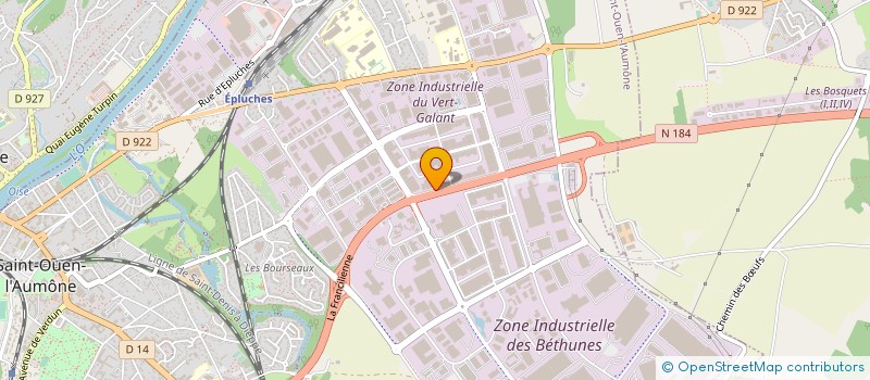 localisation de l'entreprise ELECTROM DISTRIBUTION à SAINT-OUEN-L'AUMONE