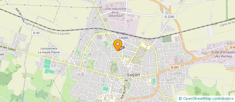 localisation de l'entreprise ELECTROMANIA  LUCON