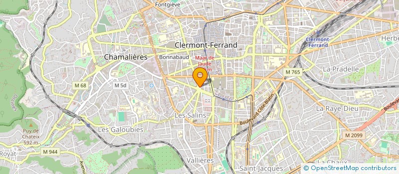 localisation de l'entreprise ELECTROMENAGER SON IMAGE à CLERMONT-FERRAND