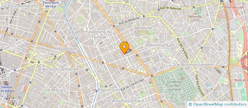 localisation de l'entreprise ELECTROMEX  PARIS