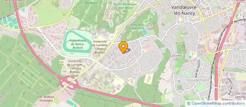 localisation de l'entreprise ELECTRON CARRE  VANDUVRE-LES-NANCY