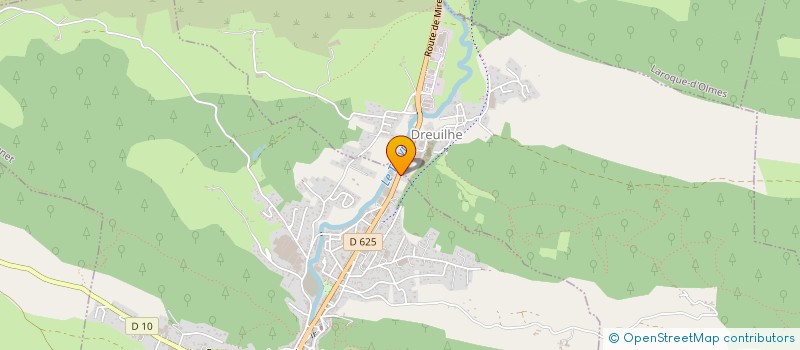 localisation de l'entreprise ELECTRON LIBRE à LAVELANET
