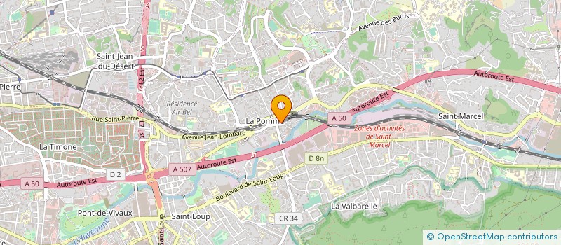 localisation de l'entreprise ELECTRONIC à MARSEILLE