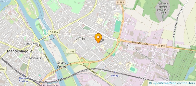 localisation de l'entreprise ELECTRONIC 78  LIMAY