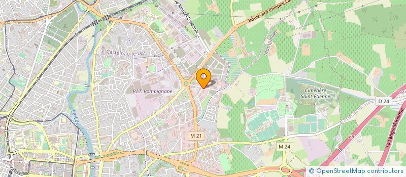localisation de l'entreprise ELECTRONIC CONCEPT LIGNON INNOVATION à MONTPELLIER