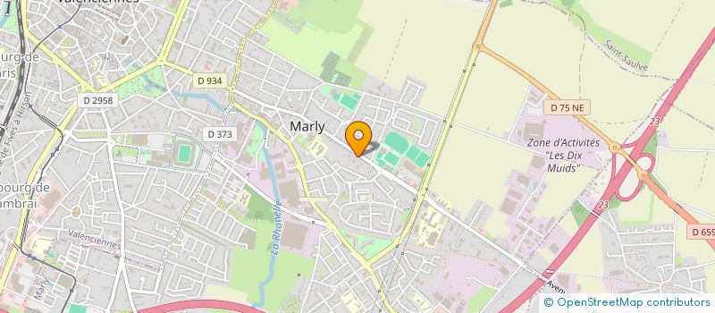 localisation de l'entreprise ELECTRONIC DATA VISION  MARLY