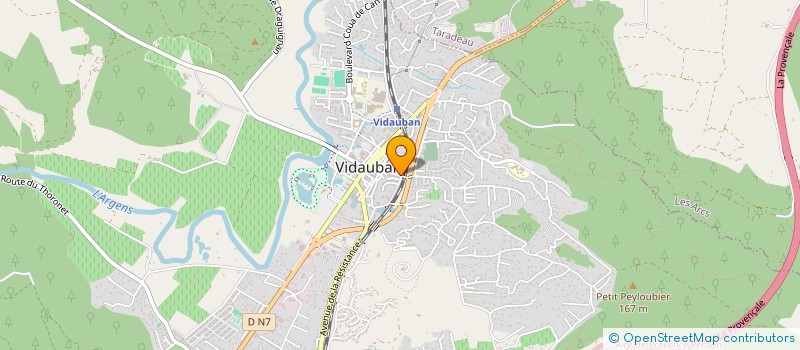 localisation de l'entreprise ELECTRONIC INFORMATIC SYSTEMS  VIDAUBAN