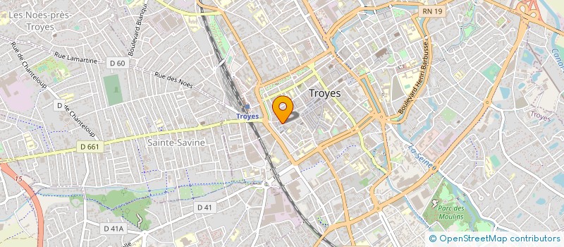 localisation de l'entreprise ELECTRONIC RETAIL IMPORT COMPUTER  TROYES