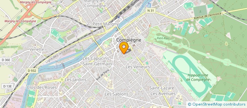 localisation de l'entreprise ELECTRONIC SYSTEM APPLICATIONS à COMPIEGNE