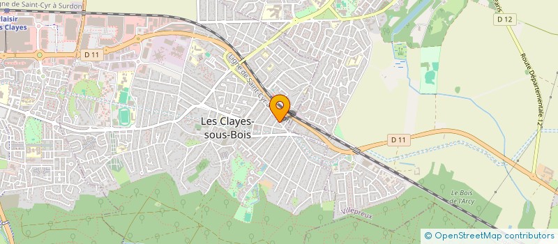 localisation de l'entreprise ELECTRONIC VISION à LES CLAYES-SOUS-BOIS