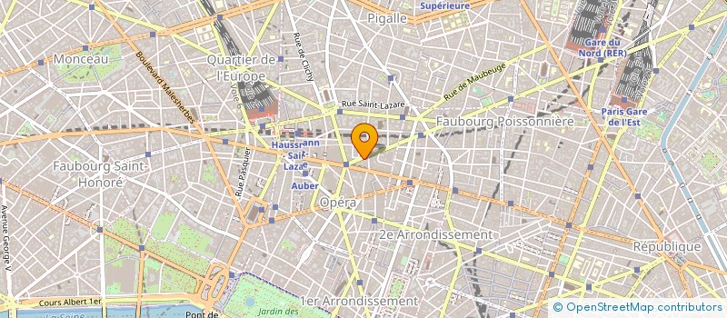localisation de l'entreprise ELECTRONICA à PARIS