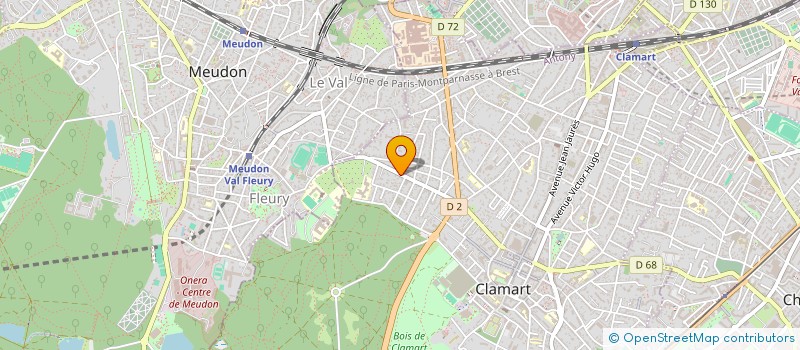 localisation de l'entreprise ELECTRONICJOURNAL INFOCOM à CLAMART