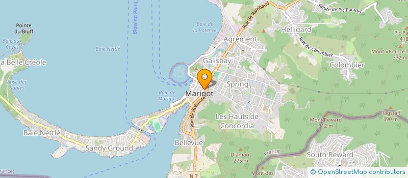 localisation de l'entreprise ELECTRONICS SERVICE à SAINT-MARTIN