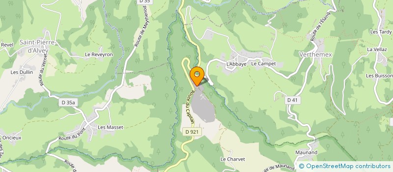 localisation de l'entreprise ELECTRONIK PRODUCTION  MARCIEUX