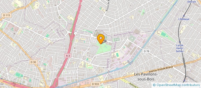 localisation de l'entreprise ELECTRONIQUE COMPOSANTS HARDWARE  BONDY