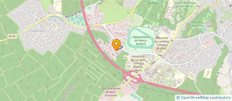 localisation de l'entreprise ELECTRONIQUE CONTROLE MESURE à VANDŒUVRE-LES-NANCY