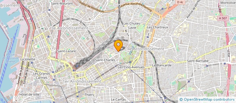 localisation de l'entreprise ELECTRONIQUE INFORMATIQUE SERVICES à MARSEILLE