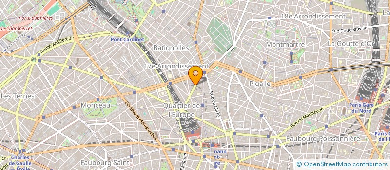 localisation de l'entreprise ELECTRONIQUE INFORMATIQUE TELEPHONIE à PARIS