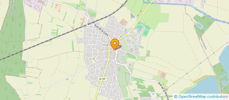 localisation de l'entreprise ELECTRONIQUE SERVICES & DEVELOPPEMENT (ESD)  HRDT