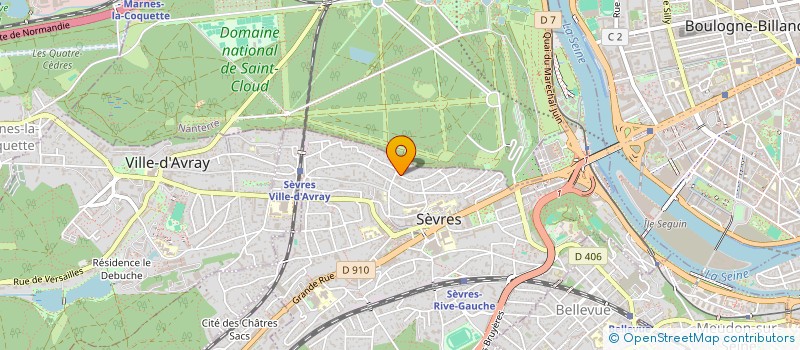 localisation de l'entreprise ELECTROPICA RECORDS à SEVRES