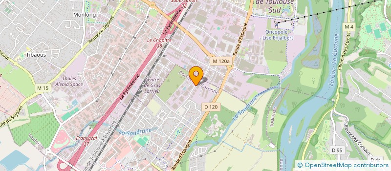 localisation de l'entreprise ELECTROPILES DISTRIBUTION à PORTET-SUR-GARONNE