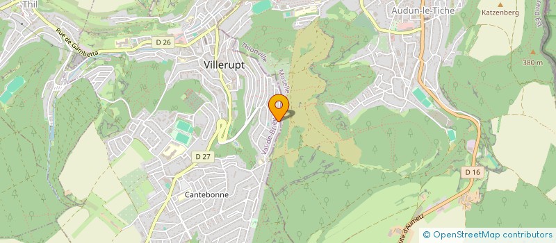 localisation de l'entreprise ELECTROPRO MS  VILLERUPT