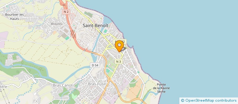 localisation de l'entreprise ELECTROSAT  SAINT-BENOIT