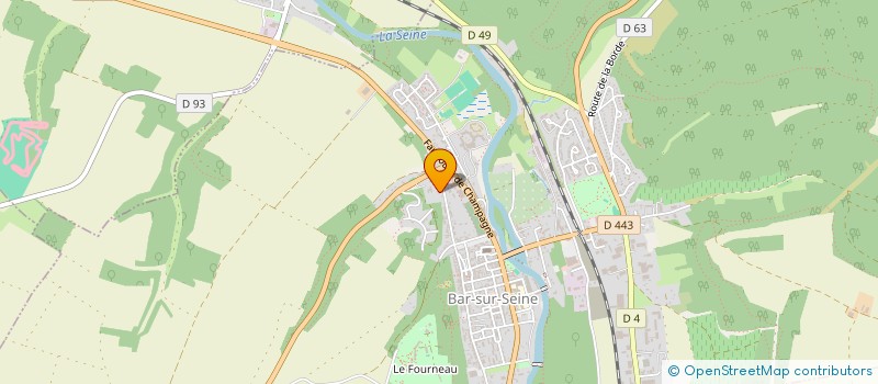 localisation de l'entreprise ELECTROTECH MAINTENANCE  BAR-SUR-SEINE