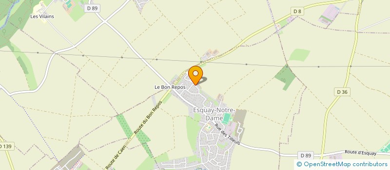 localisation de l'entreprise ELECTROTHERMAT à EVRECY