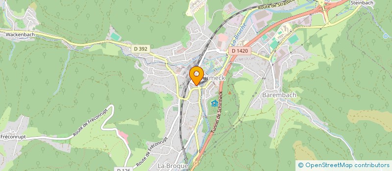 localisation de l'entreprise ELECTROWATT à MUHLBACH-SUR-BRUCHE