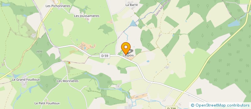 localisation de l'entreprise ELECTRYZ  SAINT-MARTIN-DU-FOUILLOUX