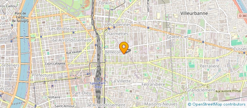 localisation de l'entreprise ELED PRO à LYON