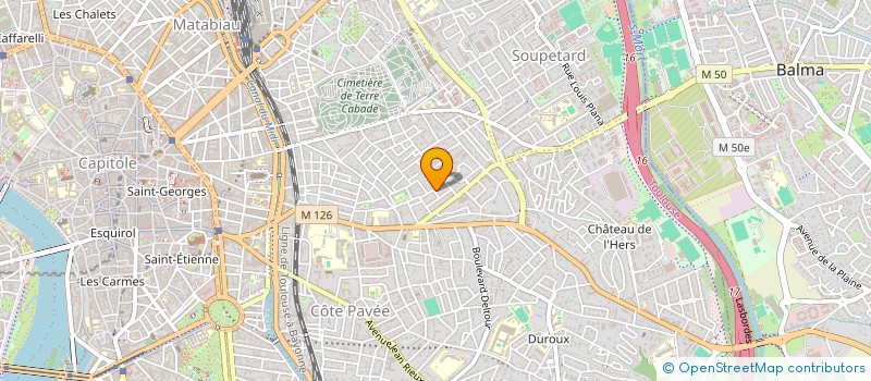 localisation de l'entreprise ELEDONE  TOULOUSE