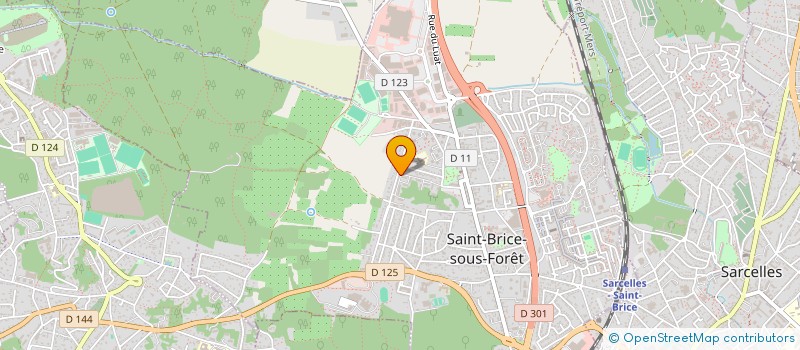 localisation de l'entreprise ELEESEO à SAINT-BRICE-SOUS-FORET