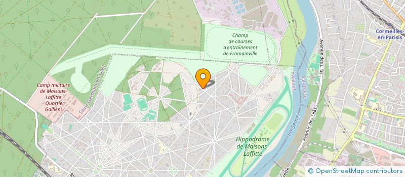 localisation de l'entreprise ELEFANT à MAISONS-LAFFITTE