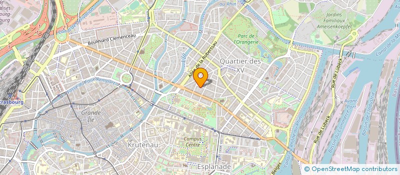 localisation de l'entreprise ELEFANTINO à STRASBOURG