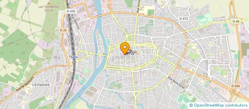 localisation de l'entreprise ELEFONK à SENS