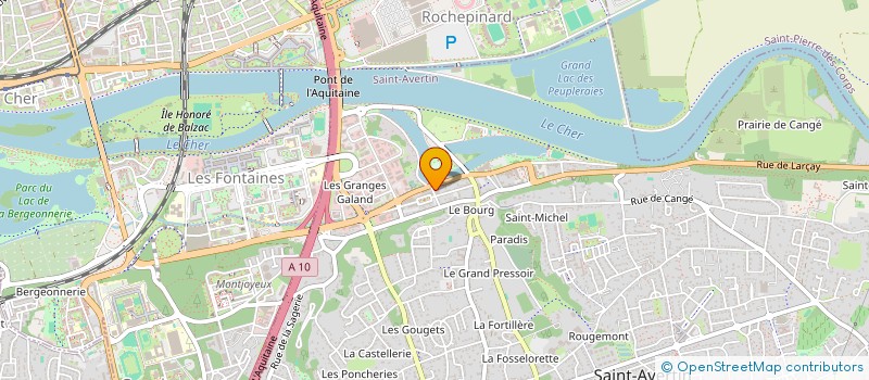 localisation de l'entreprise ELEFORT  SAINT-AVERTIN