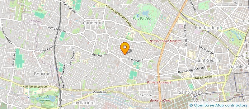 localisation de l'entreprise ELEFTHERIA  BORDEAUX