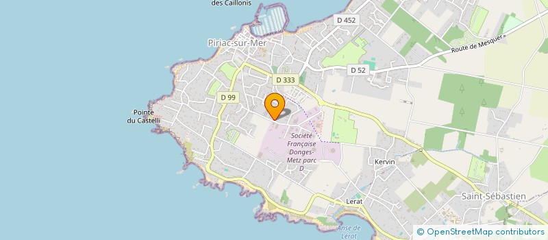 localisation de l'entreprise ELEFTHERIA à PIRIAC-SUR-MER