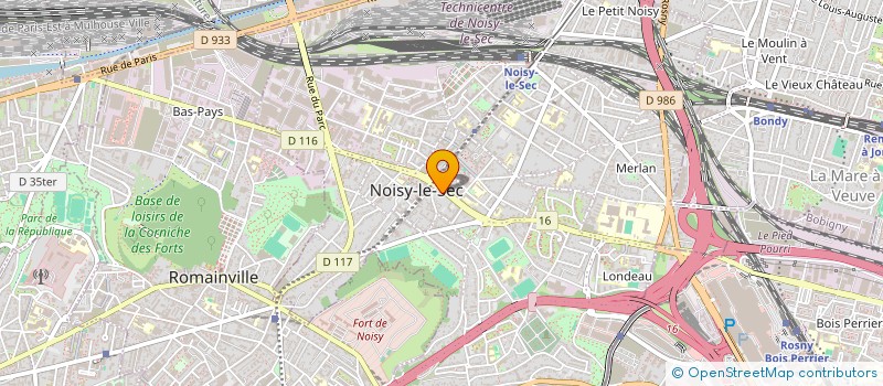 localisation de l'entreprise ELEGAN RENOV  NOISY-LE-SEC