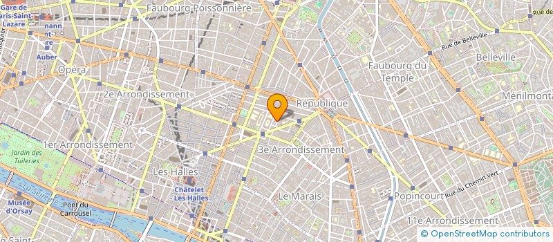 localisation de l'entreprise ELEGANCE  PARIS